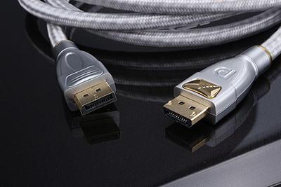DisplayPort Cable 1.2, Zinc Alloy Mesh Shielded