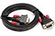 15-Pin VGA Cable, Flat Cable for Computer and TV